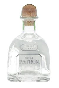 Patrón Silver bottle