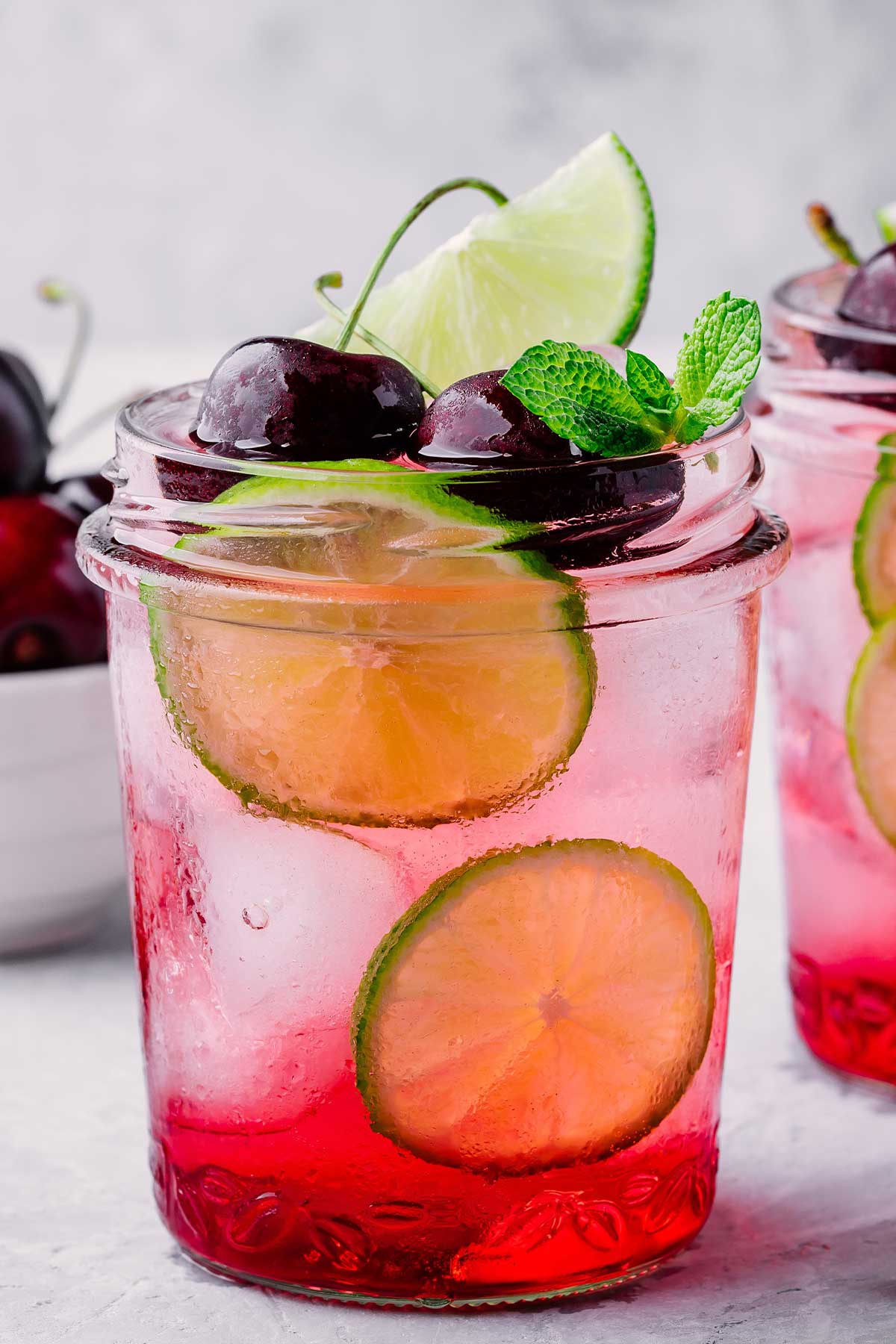 cherry limeade abigailejohnson in a glass jar