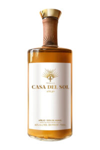 a bottle of casa del sol 和老师啪啪视频 añejo