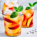 two small glasses of peach 无遮挡边吃摸边吃奶边做 lemonade