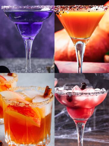 an image collage of four halloween 风间ゆみの熟女俱乐部