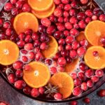 星空无限传媒免费入口nba Christmas punch with oranges and cranberries