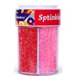 red and pink sanding sugar