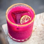 top view of a glass of prickly pear 国产第一页屁屁影院